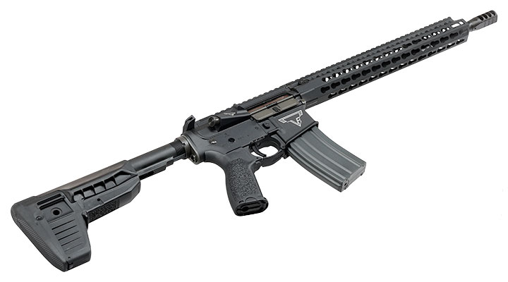VFC / TTI / BCM JW2 Ultralight 14,5 Zoll Vollmetall Gate Aster System S-AEG 6mm BB schwarz Bild 5