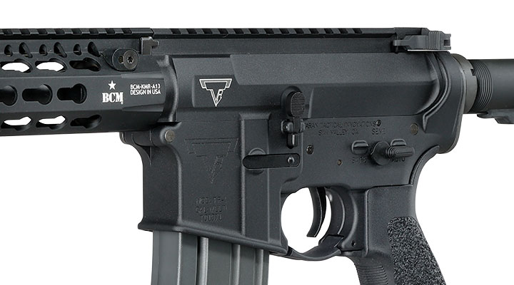 VFC / TTI / BCM JW2 Ultralight 14,5 Zoll Vollmetall Gate Aster System S-AEG 6mm BB schwarz Bild 7