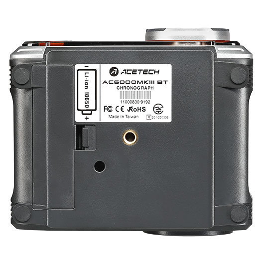 Acetech AC6000MKIII BT Shooting Chronograph mit Bluetooth f. Airsoft / Airgun grau Bild 7