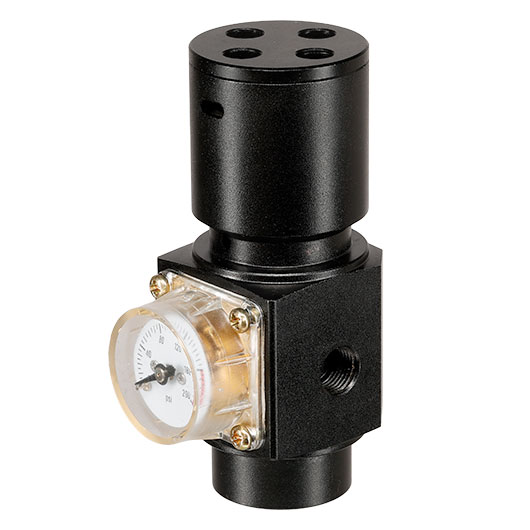 BalystiK HPR800C V3 HPA Regulator schwarz inkl. 109 cm Deluxe Remote-Line schwarz - US-Version Bild 2