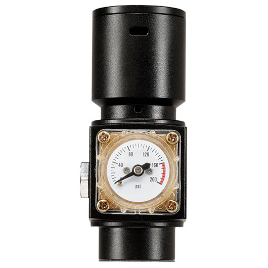 BalystiK HPR800C V3 HPA Regulator schwarz inkl. 109 cm Deluxe Remote-Line schwarz - US-Version Bild 3