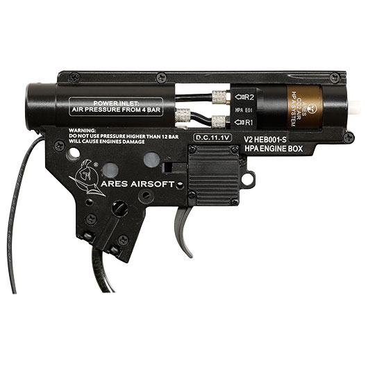 Ares Airsoft HPA Engine Box mit EFCS Conversion Kit V2 fr M4 / M16 S-AEG Gewehre schwarz Bild 8