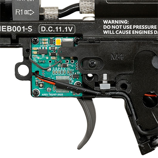 Ares Airsoft HPA Engine Box mit EFCS Conversion Kit V2 fr M4 / M16 S-AEG Gewehre schwarz Bild 9