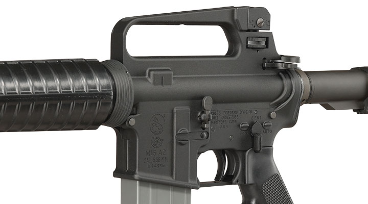 VFC Colt M727 / M16A2 Carbine Vollmetall Gas-Blow-Back 6mm BB schwarz Bild 8