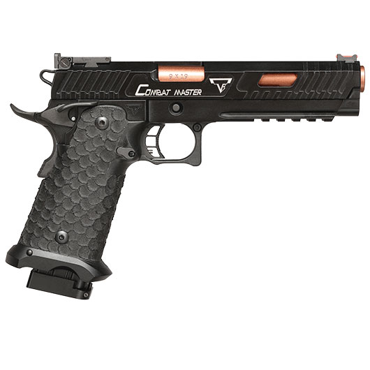 Army Armament TTI Innovations Combat Master Vollmetall GBB 6mm BB schwarz - Standard Version Bild 3