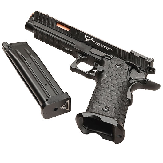 Army Armament TTI Innovations Combat Master Vollmetall GBB 6mm BB schwarz - Standard Version Bild 6