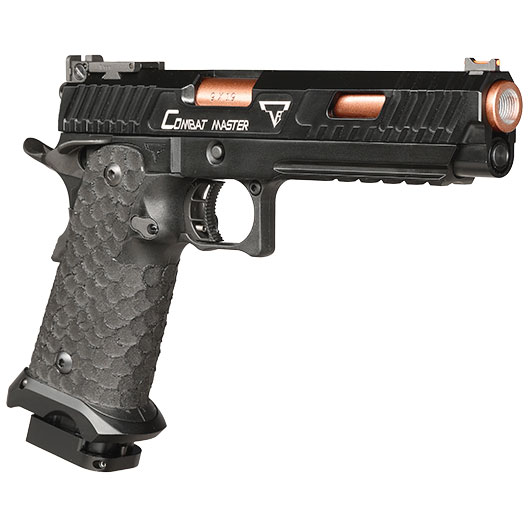 Army Armament TTI Innovations Combat Master Vollmetall GBB 6mm BB schwarz - Standard Version Bild 7