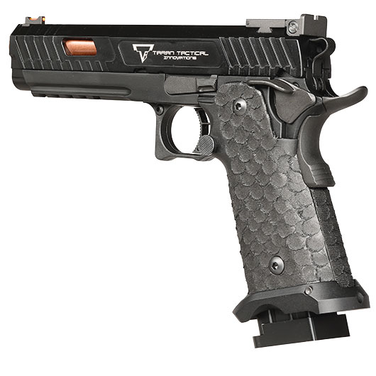 Army Armament TTI Innovations Combat Master Vollmetall GBB 6mm BB schwarz - Standard Version Bild 8