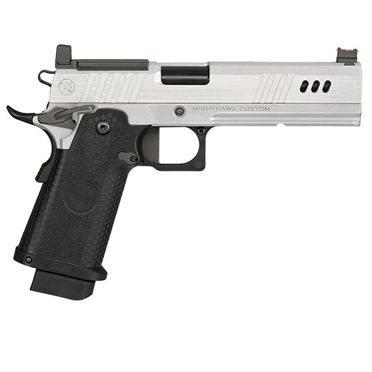 RWA Nighthawk Custom BDS9 Optic Ready Vollmetall GBB 6mm BB silber / schwarz Bild 3