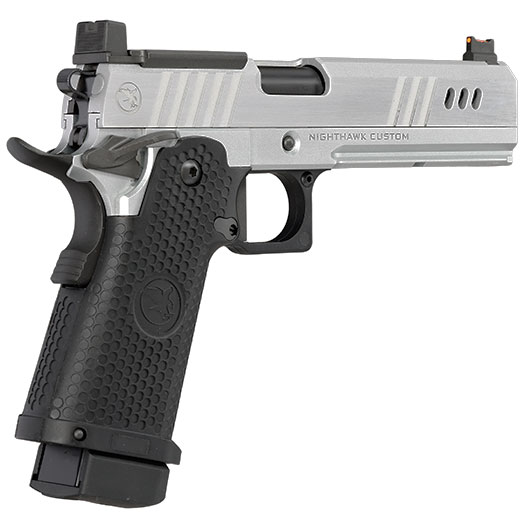 RWA Nighthawk Custom BDS9 Optic Ready Vollmetall GBB 6mm BB silber / schwarz Bild 4