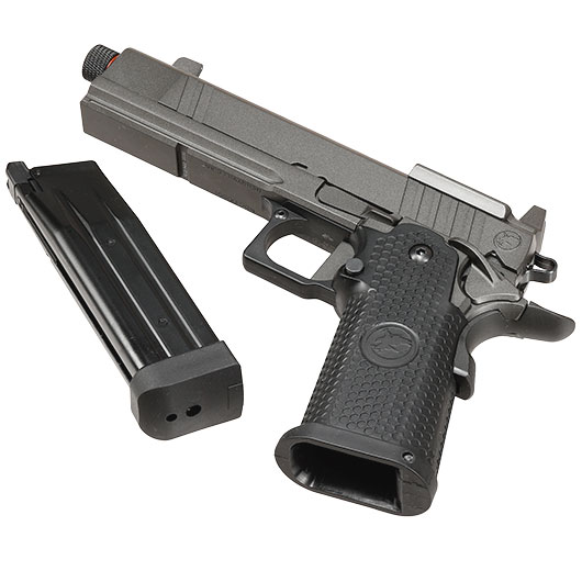 RWA Nighthawk Custom TRS Comp Optic Ready Vollmetall GBB 6mm BB schwarz Bild 6