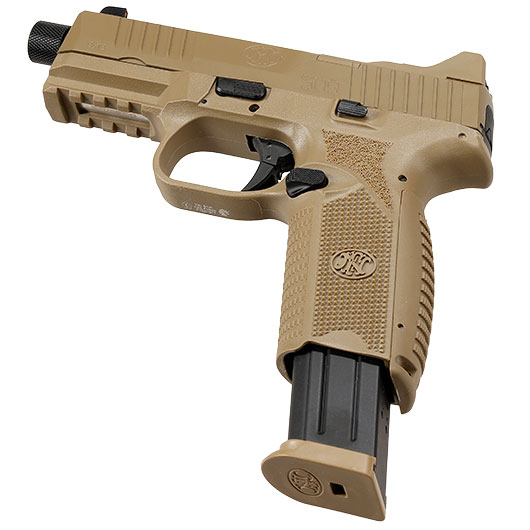 EMG FN Herstal FN 509 Tactical mit Metallschlitten GBB 6mm BB Dark Earth Bild 5