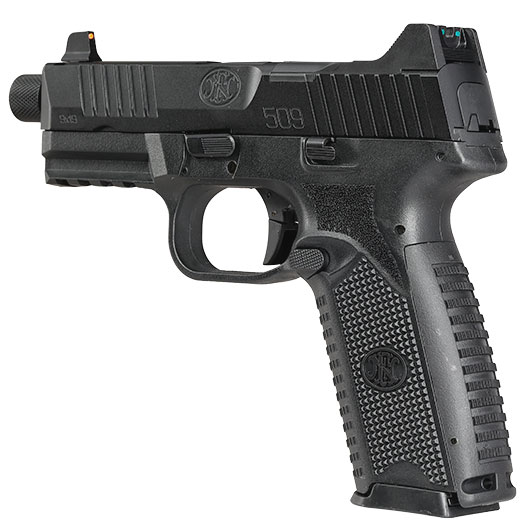 EMG FN Herstal FN 509 Tactical mit Metallschlitten GBB 6mm BB schwarz Bild 8