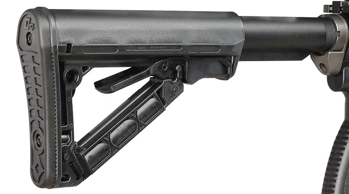 G&G M4 MGCR 556 7 Zoll Vollmetall GBB 6mm BB schwarz Bild 10