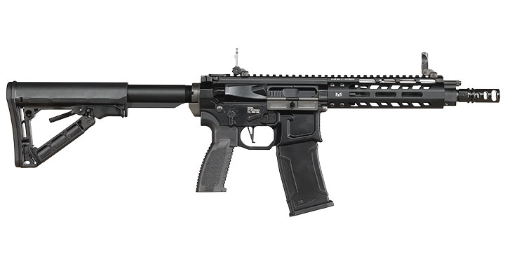 G&G M4 MGCR 556 7 Zoll Vollmetall GBB 6mm BB schwarz Bild 3