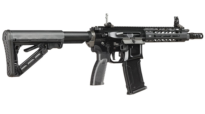 G&G M4 MGCR 556 7 Zoll Vollmetall GBB 6mm BB schwarz Bild 4