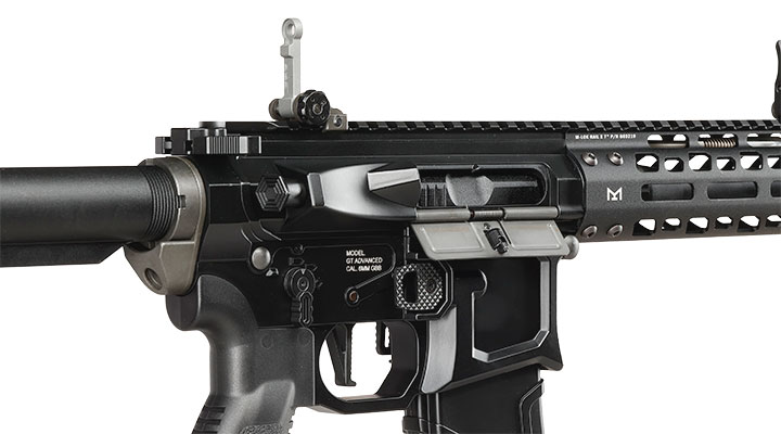 G&G M4 MGCR 556 7 Zoll Vollmetall GBB 6mm BB schwarz Bild 9