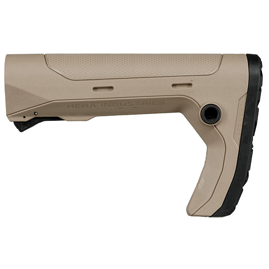 ASG / Hera Arms M4 CCS Light Ausziehschaft f. M4 / AR15 Mil-Spec Stock-Tube Gen. 2 tan Bild 2