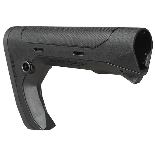 ASG / Hera Arms M4 CCS Light Ausziehschaft f. M4 / AR15 Mil-Spec Stock-Tube Gen. 2 schwarz Bild 1