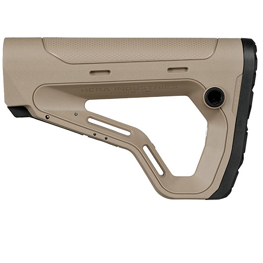 ASG / Hera Arms M4 CCS Ausziehschaft f. M4 / AR15 Mil-Spec Stock-Tube Gen. 2 tan Bild 2