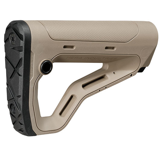 ASG / Hera Arms M4 CCS Ausziehschaft f. M4 / AR15 Mil-Spec Stock-Tube Gen. 2 tan Bild 4