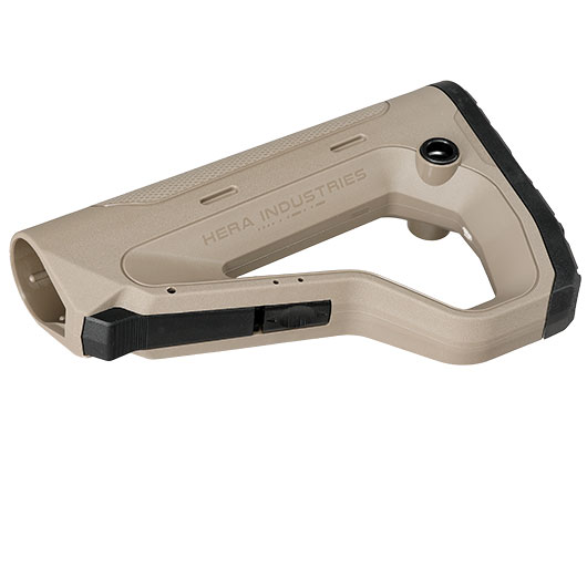 ASG / Hera Arms M4 CCS Ausziehschaft f. M4 / AR15 Mil-Spec Stock-Tube Gen. 2 tan Bild 6