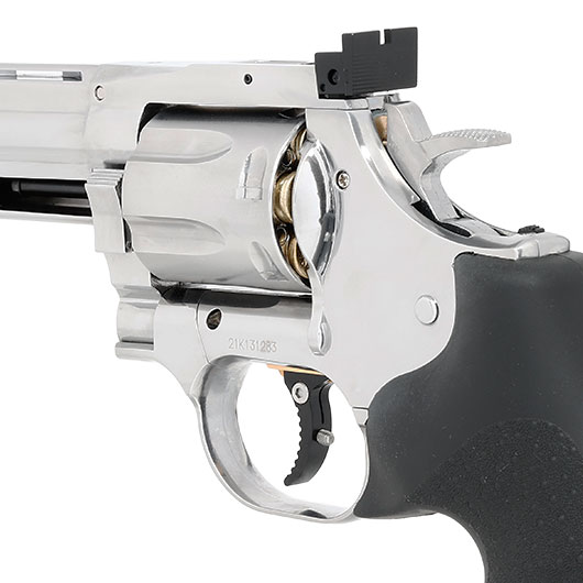 ASG Dan Wesson 715 6 Zoll Revolver Vollmetall CO2 6mm BB chrom - CL Project Design Version Bild 10