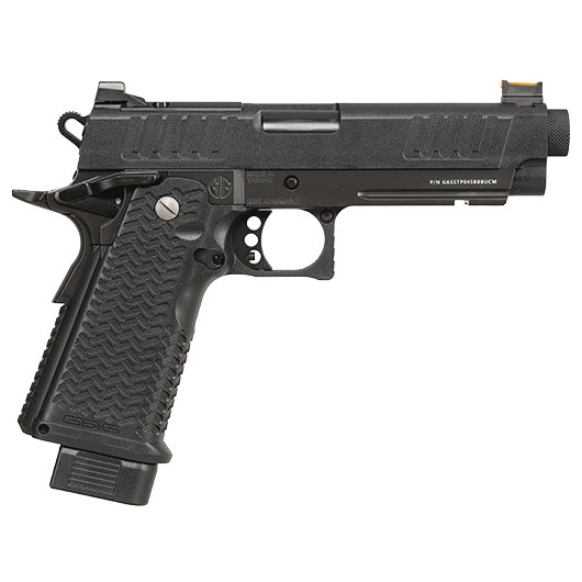 G&G STP45 Airsoftpistole Hi-Capa mit Polymer-Schlitten / Metallrahmen GBB 6mm BB schwarz Bild 3