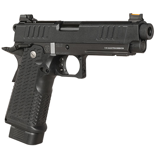 G&G STP45 Airsoftpistole Hi-Capa mit Polymer-Schlitten / Metallrahmen GBB 6mm BB schwarz Bild 7
