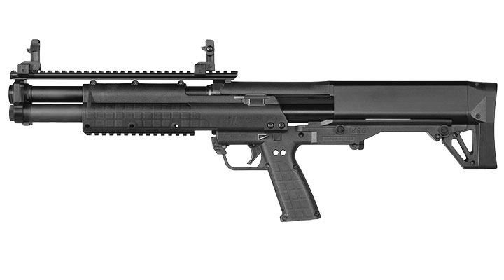 EMG KelTec KSG Multi-Shot Bullpup Pump Action Gas Shotgun 6mm BB schwarz Bild 2