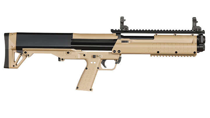 EMG KelTec KSG Multi-Shot Bullpup Pump Action Gas Shotgun 6mm BB Dark Earth Bild 3