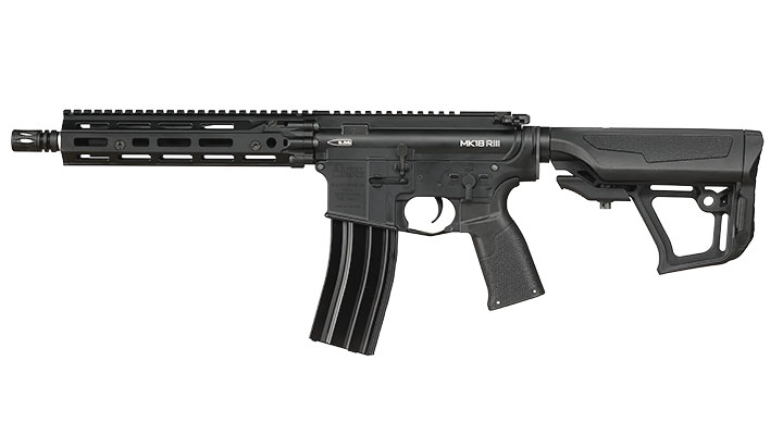 ICS / EMG Daniel Defense MK18 RIII Vollmetall SSS-Mosfet 3.0 S-AEG 6mm BB schwarz Bild 2