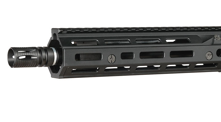ICS / EMG Daniel Defense MK18 RIII Vollmetall SSS-Mosfet 3.0 S-AEG 6mm BB schwarz Bild 7