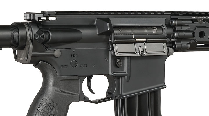ICS / EMG Daniel Defense MK18 RIII Vollmetall SSS-Mosfet 3.0 S-AEG 6mm BB schwarz Bild 9