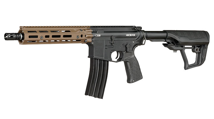 ICS / EMG Daniel Defense MK18 RIII Vollmetall SSS-Mosfet 3.0 S-AEG 6mm BB Dualtone