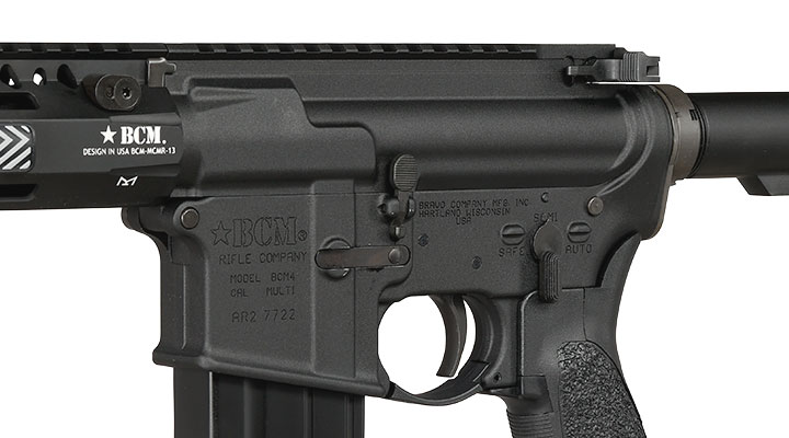 VFC BCM MK2 MCMR Carbine 14.5 Zoll Vollmetall Gas-Blow-Back 6mm BB schwarz - Deluxe Version Bild 8