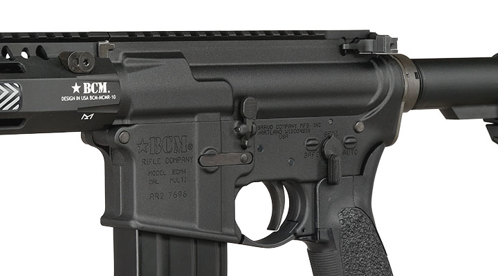 VFC BCM MK2 MCMR CQB 11.5 Zoll Vollmetall Gas-Blow-Back 6mm BB schwarz - Deluxe Version Bild 8