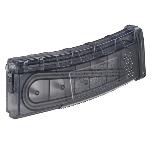 Amarok M4 / M16 AM160 M-Series Polycarbonate Magazin Mid-Cap 160 Schuss grau-transparent