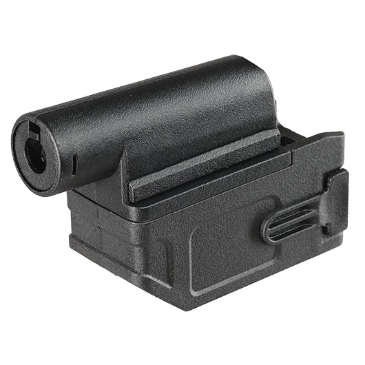 BattleAxe M4 / M16 S-AEG Magazinadapter f. Tokyo Marui kompatible M870 Shotguns schwarz