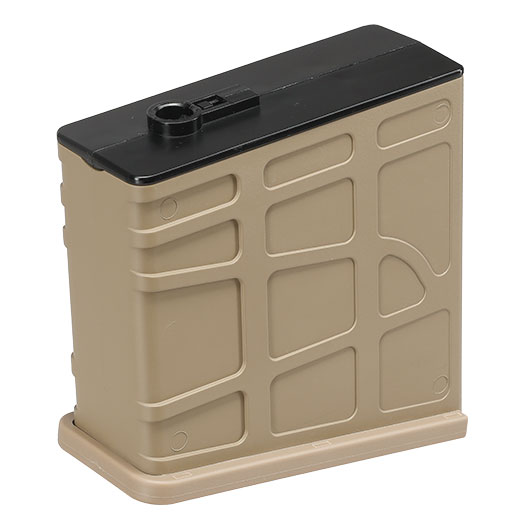 Snow Wolf M98B MRAD Verbundkunststoff Magazin Mid-Cap 100 Schuss Dark Earth