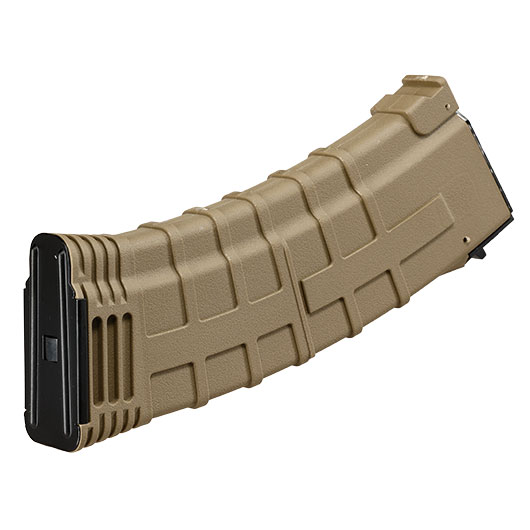 Cyma AK74 Reinforced-Style Polymer-Magazin Mid-Cap 130 Schuss Dark Earth Bild 1