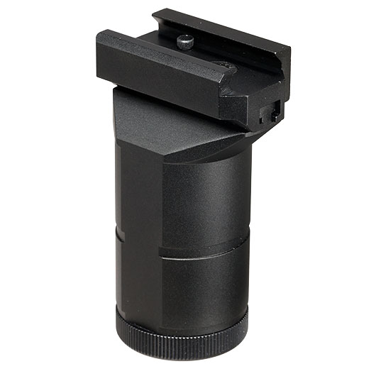 5KU CNC Aluminium Short Tactical PK-0 Russian Frontgriff f. 20 - 22 mm Schienen schwarz Bild 1