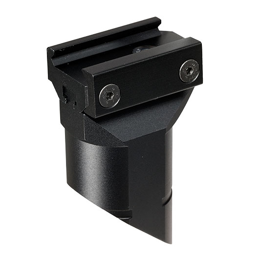 5KU CNC Aluminium Short Tactical PK-6 Russian Frontgriff f. 20 - 22 mm Schienen schwarz Bild 2
