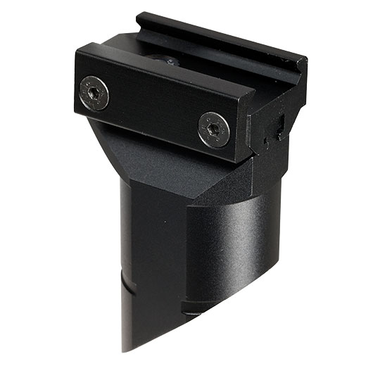 5KU CNC Aluminium Short Tactical PK-6 Russian Frontgriff f. 20 - 22 mm Schienen schwarz Bild 3