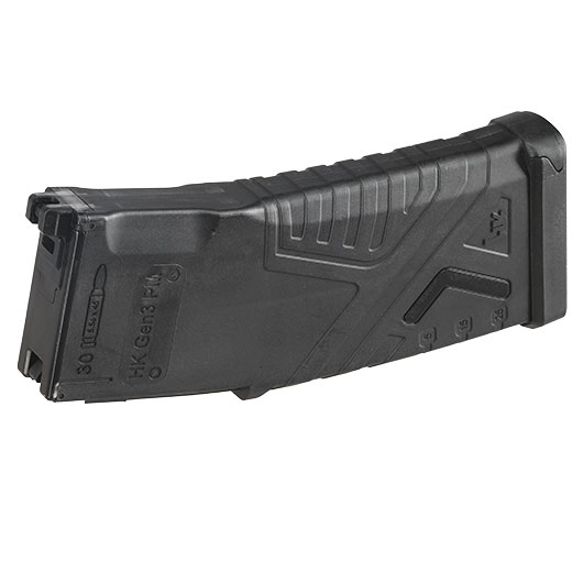 GHK Heckler & Koch HK GEN3 GBB Magazin 30 Schuss f. GHK M4 / HK416 GBB schwarz - Softairgas Version