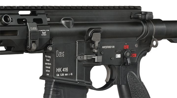 Heckler & Koch HK416 A5 M-LOK Airsoft Vollmetall Gas-Blow-Back 6mm BB schwarz - Standard Version Bild 8