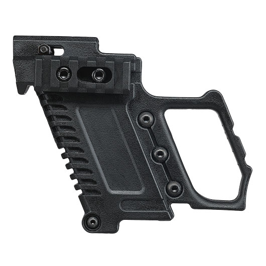 WoSport Pistol Carbine Kit fr G17 / G18 / G22 / G34 GBB Pistolen schwarz Bild 4