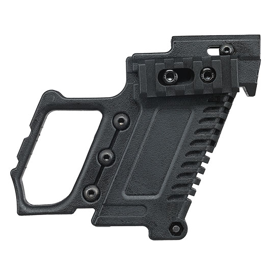 WoSport Pistol Carbine Kit fr G17 / G18 / G22 / G34 GBB Pistolen schwarz Bild 5