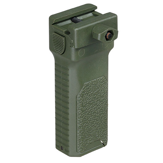 WoSport Tactical Bipod Frontgriff 2.0 mit integriertem Zweibein f. 20 - 22mm Schienen oliv Bild 1