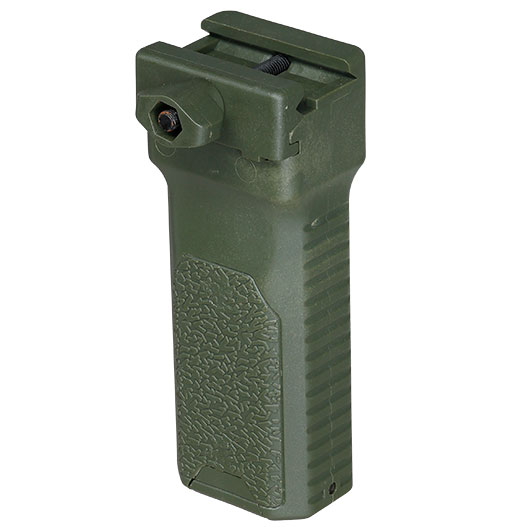 WoSport Tactical Bipod Frontgriff 2.0 mit integriertem Zweibein f. 20 - 22mm Schienen oliv Bild 2